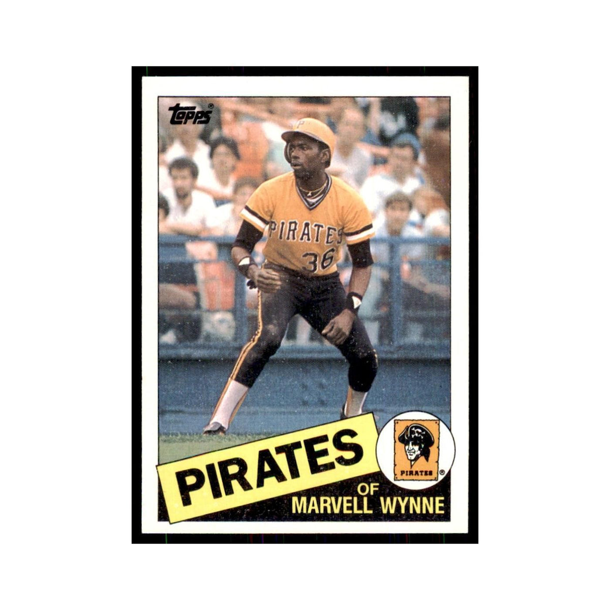 1985 Topps Marvell Wynne Pirates #615