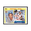 1985 Topps Roy Smalley Sr./Roy Smalley Milwaukee Braves/Chicago White Sox #140