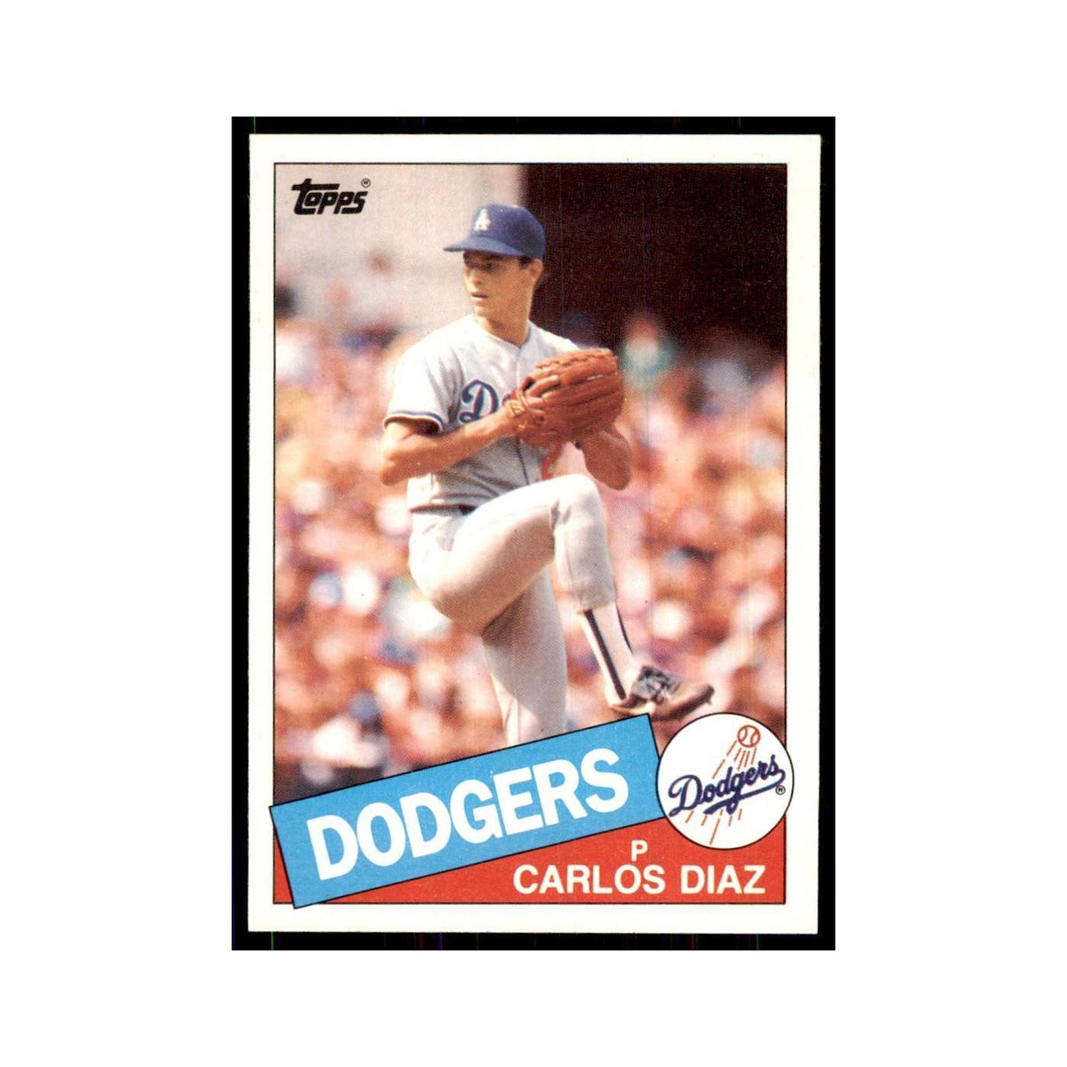 1985 Topps Carlos Diaz Dodgers #159