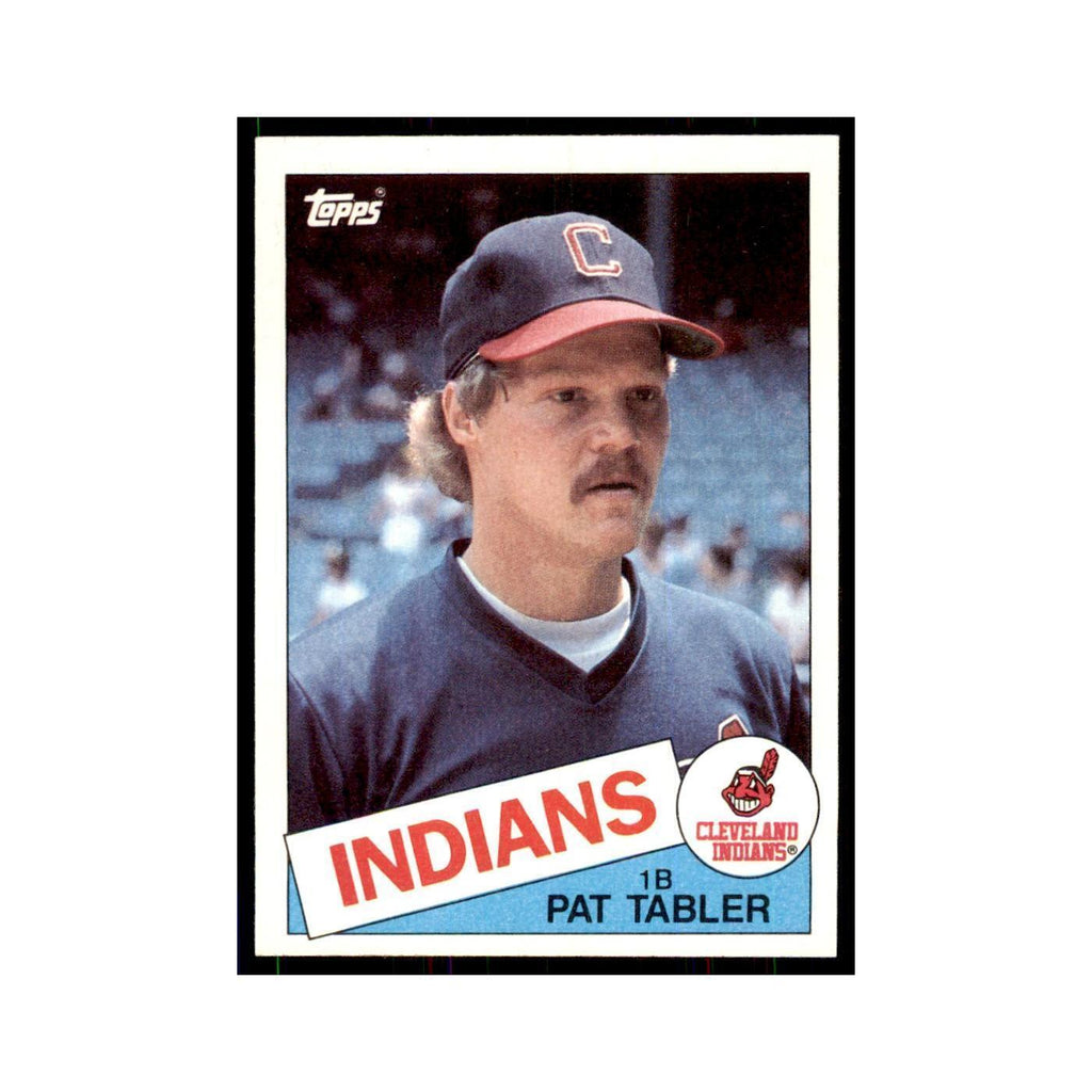 1985 Topps Pat Tabler Indians #158