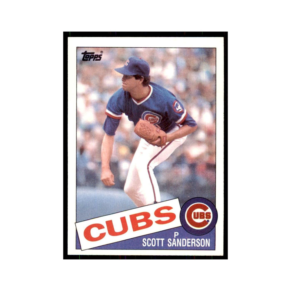 1985 Topps Scott Sanderson Cubs #616