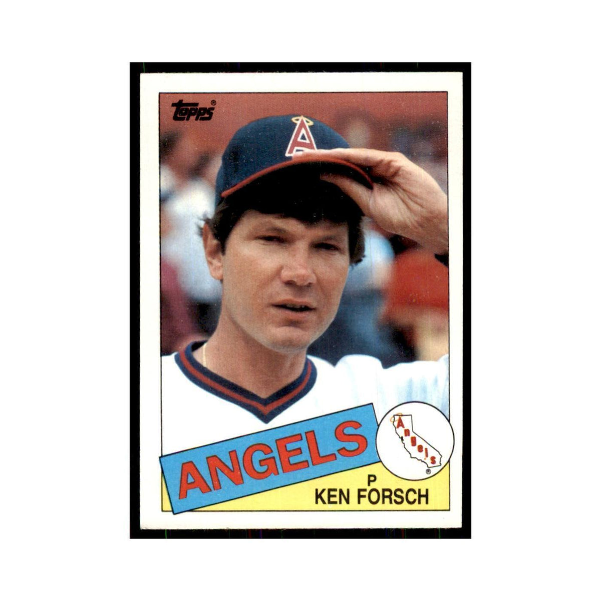 1985 Topps Ken Forsch Angels #442