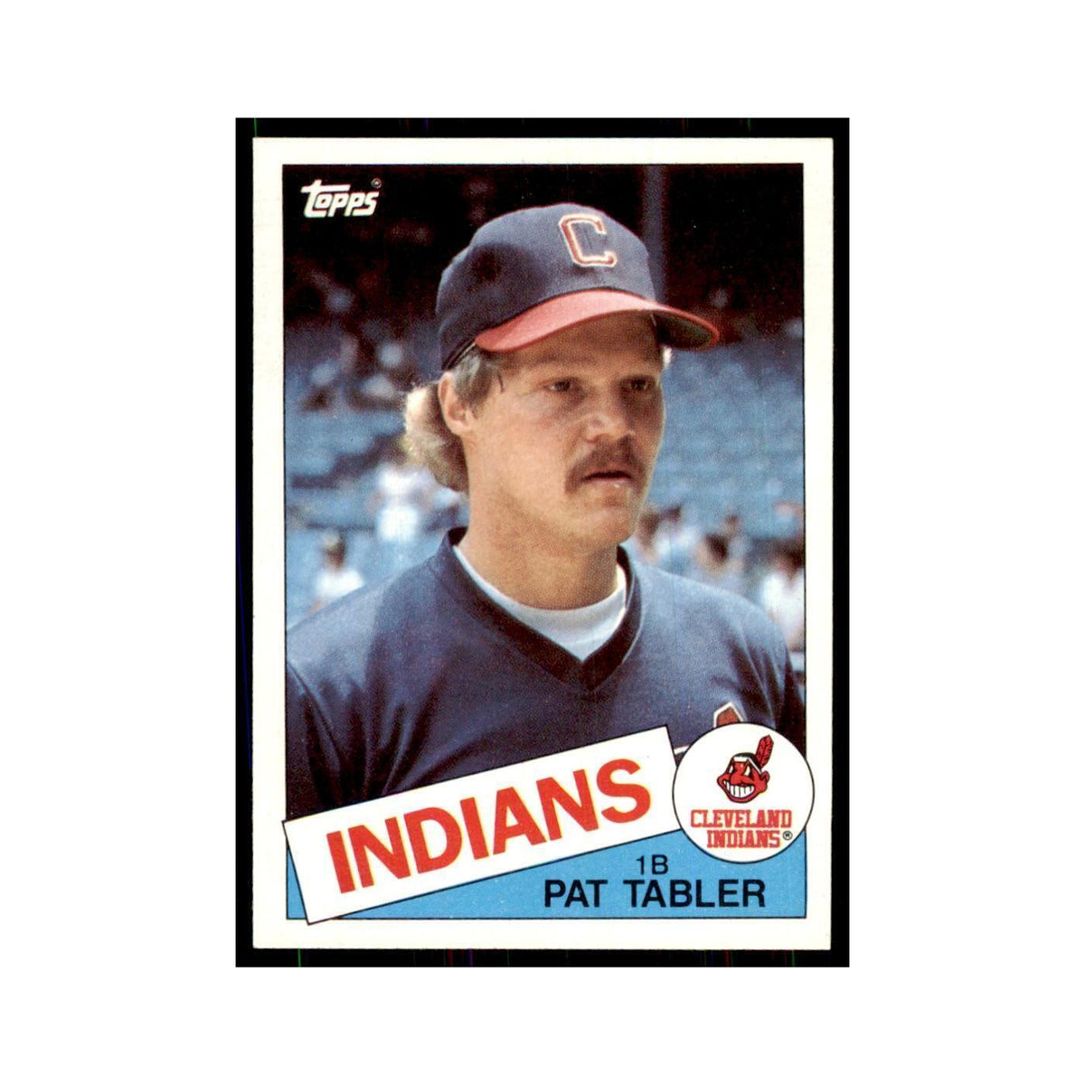 1985 Topps Pat Tabler Indians #158