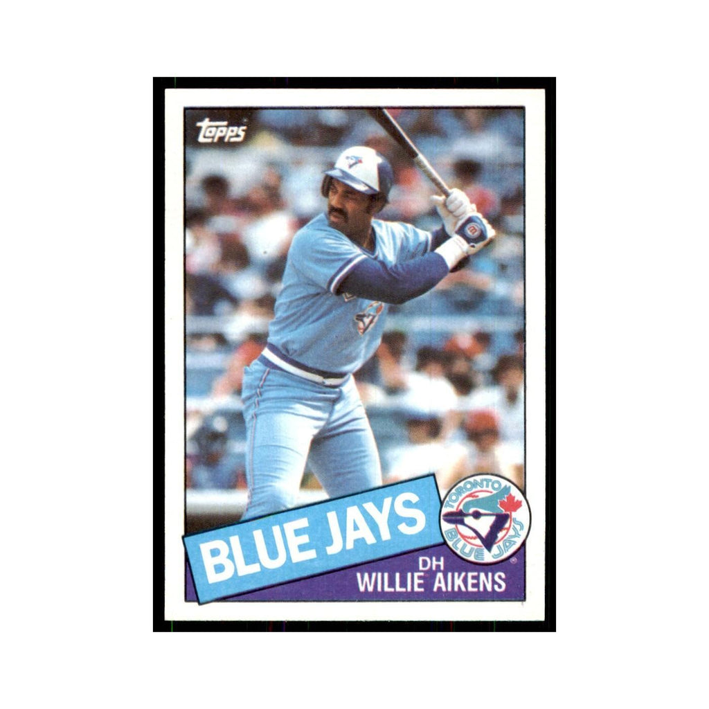 1985 Topps Willie Aikens Blue Jays #436
