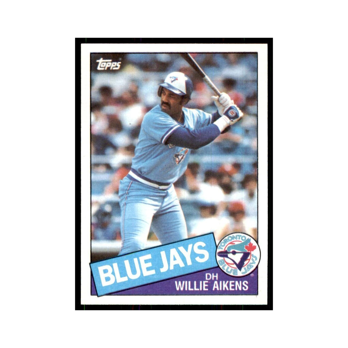 1985 Topps Willie Aikens Blue Jays #436