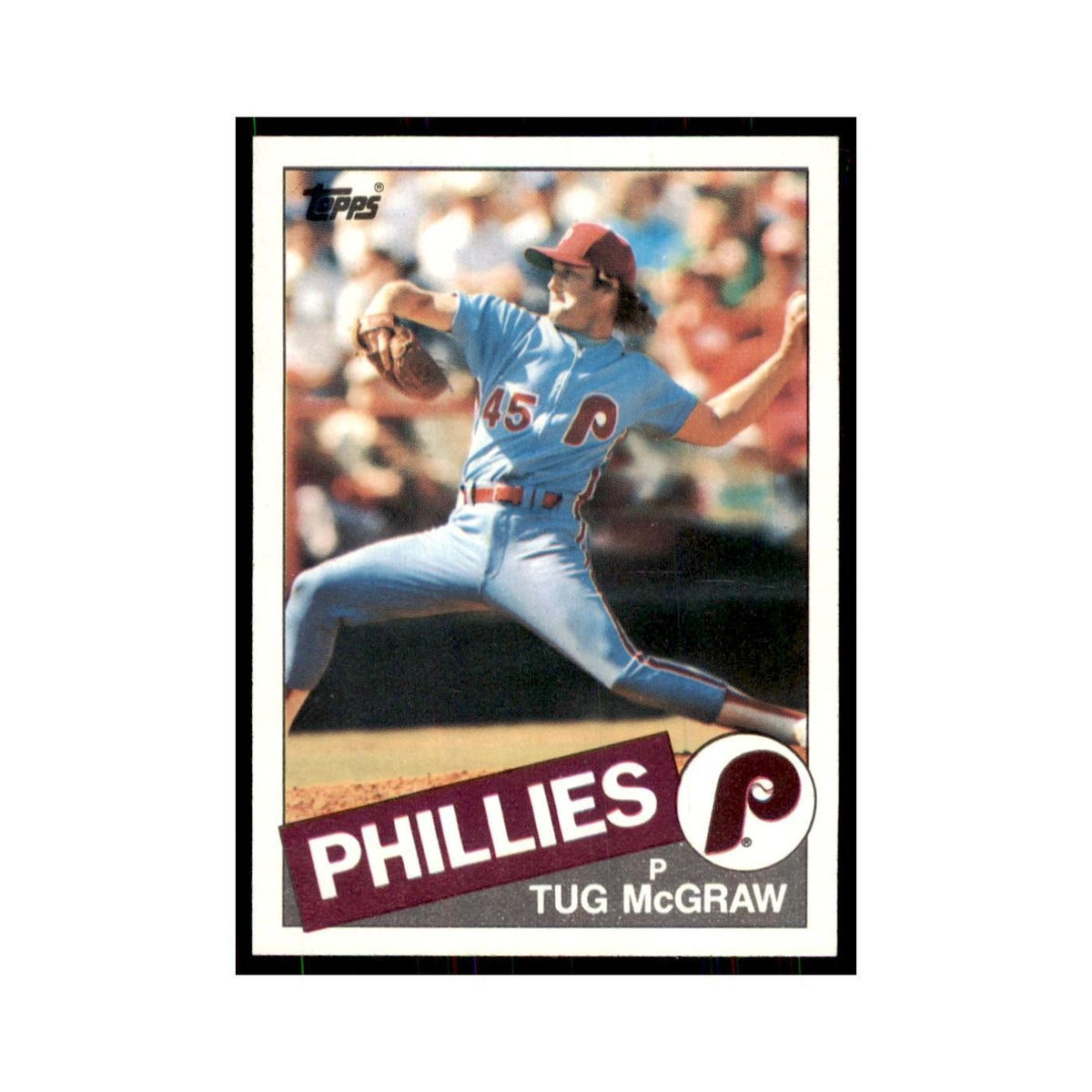 1985 Topps Tug McGraw Phillies #157