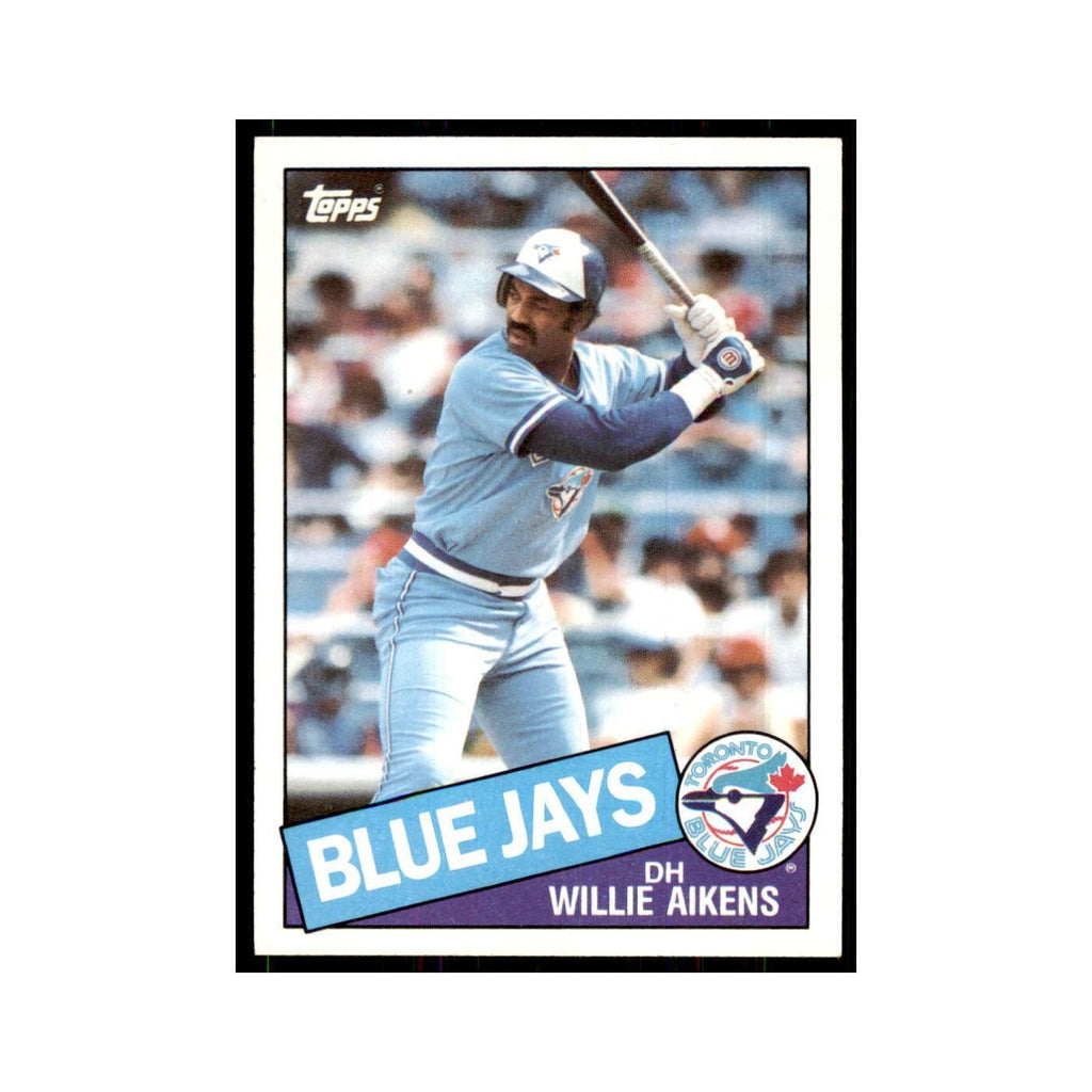 1985 Topps Willie Aikens Blue Jays #436
