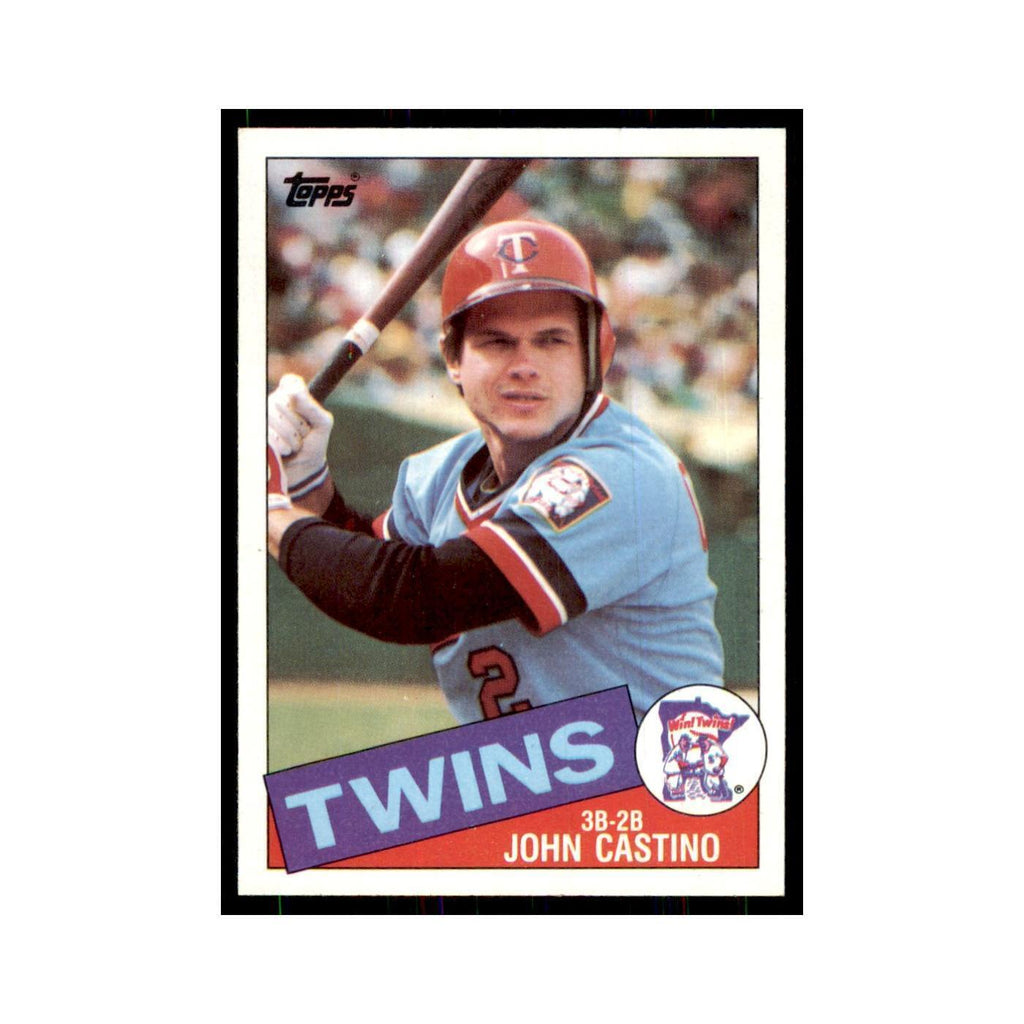 1985 Topps John Castino Twins #452