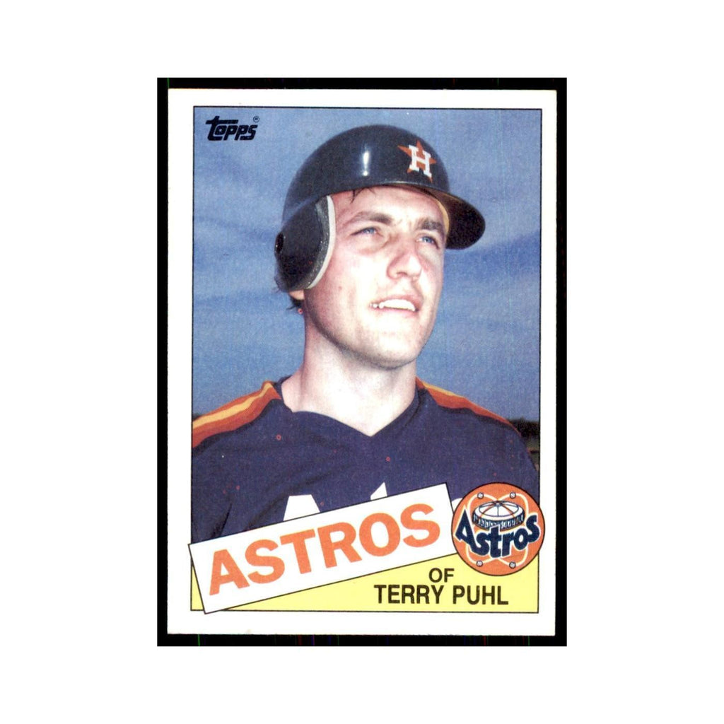 1985 Topps Terry Puhl Astros #613