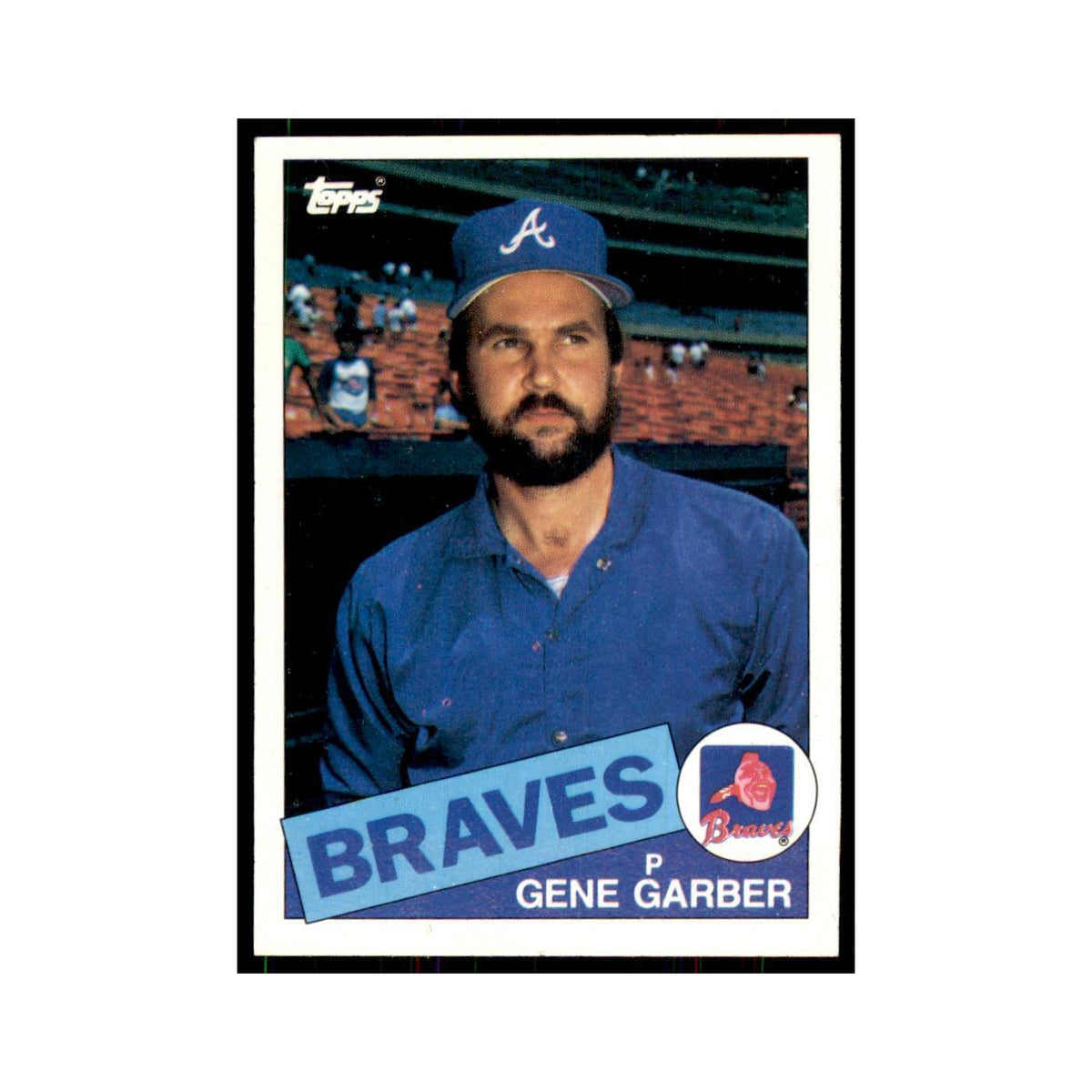 1985 Topps Gene Garber Braves #129