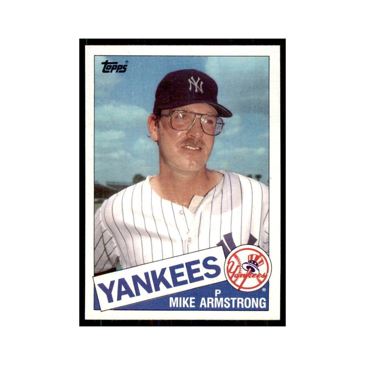 1985 Topps Mike Armstrong Yankees #612