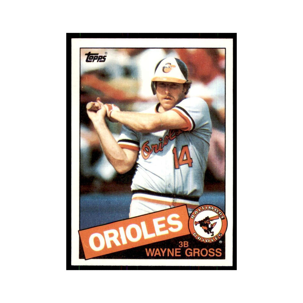 1985 Topps Wayne Gross Orioles #416