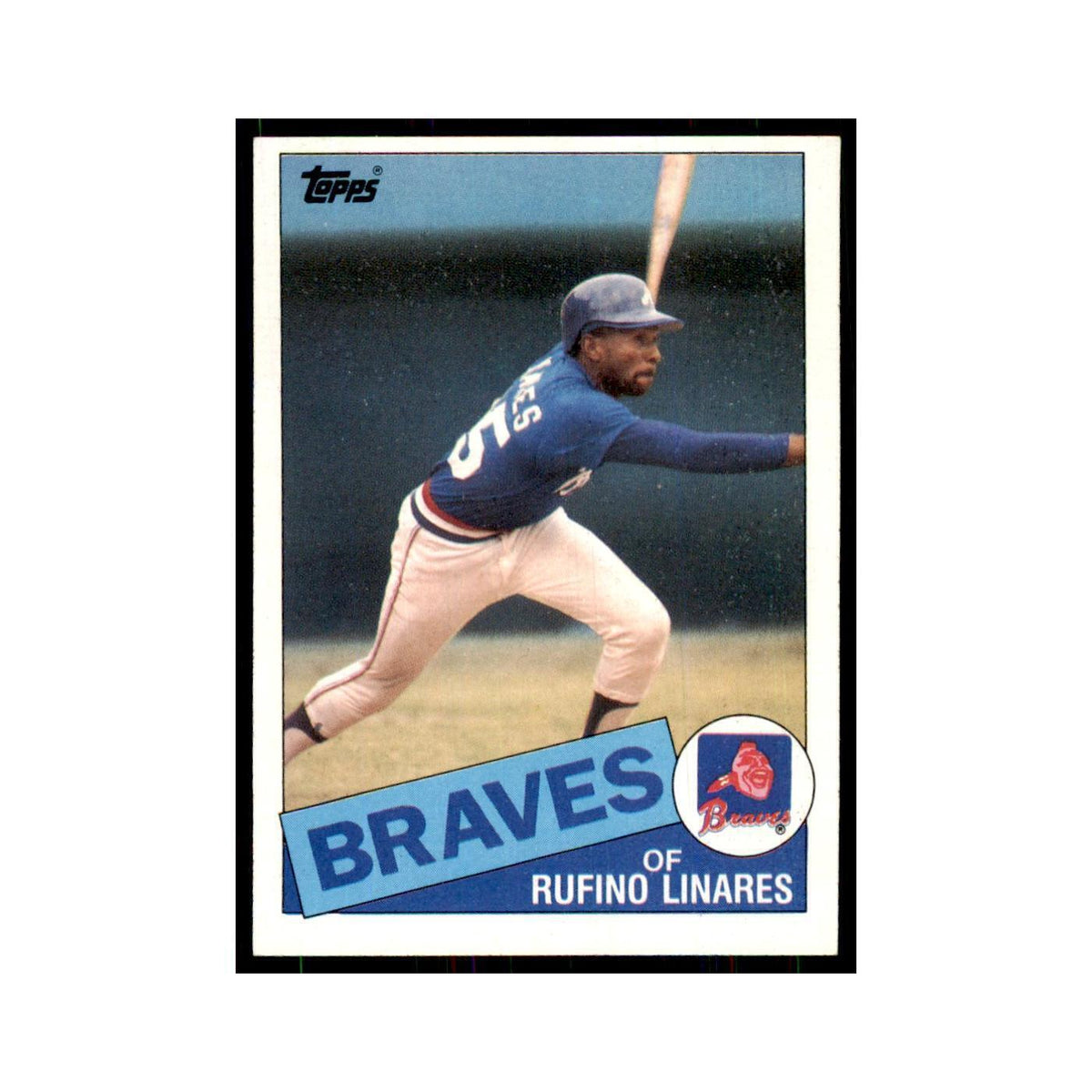 1985 Topps Rufino Linares Braves #167