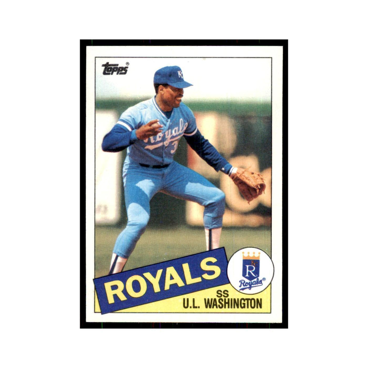 1985 Topps U.L. Washington Royals #431