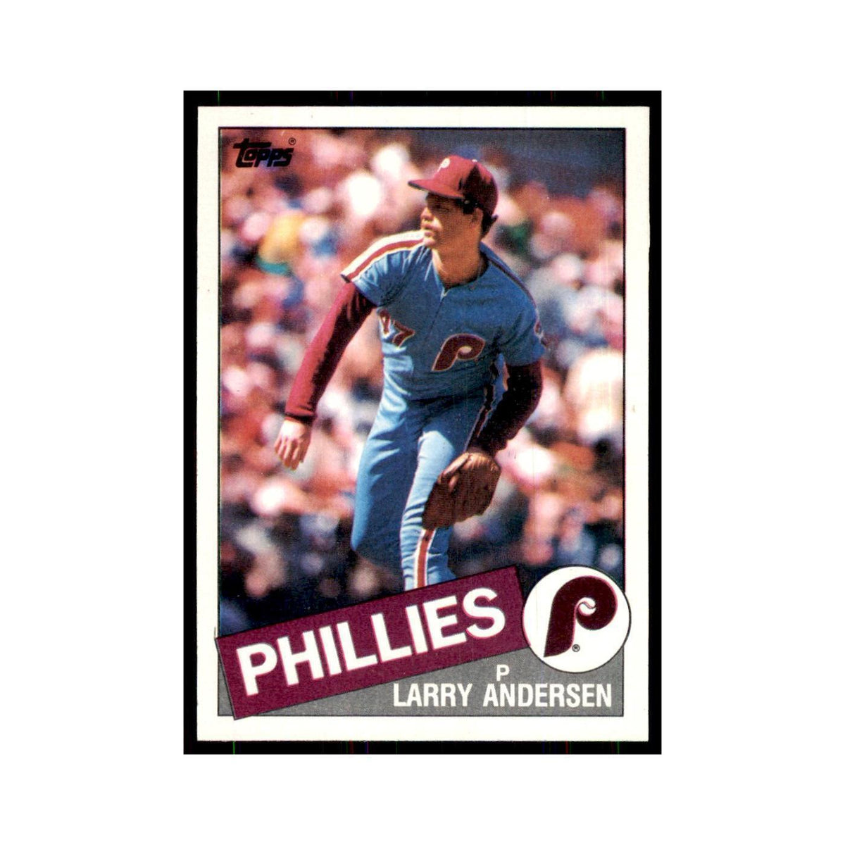 1985 Topps Larry Andersen Phillies #428