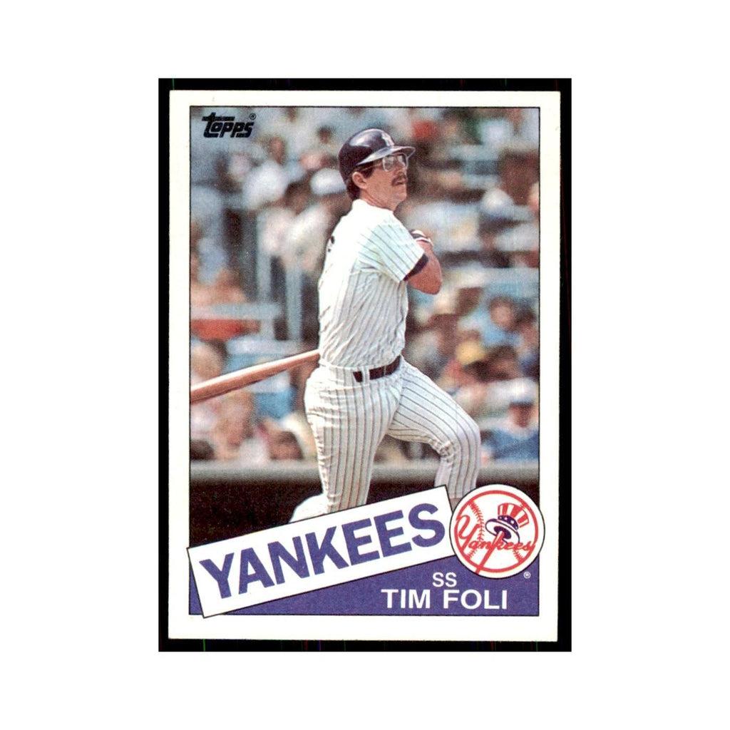 1985 Topps Tim Foli Yankees #456