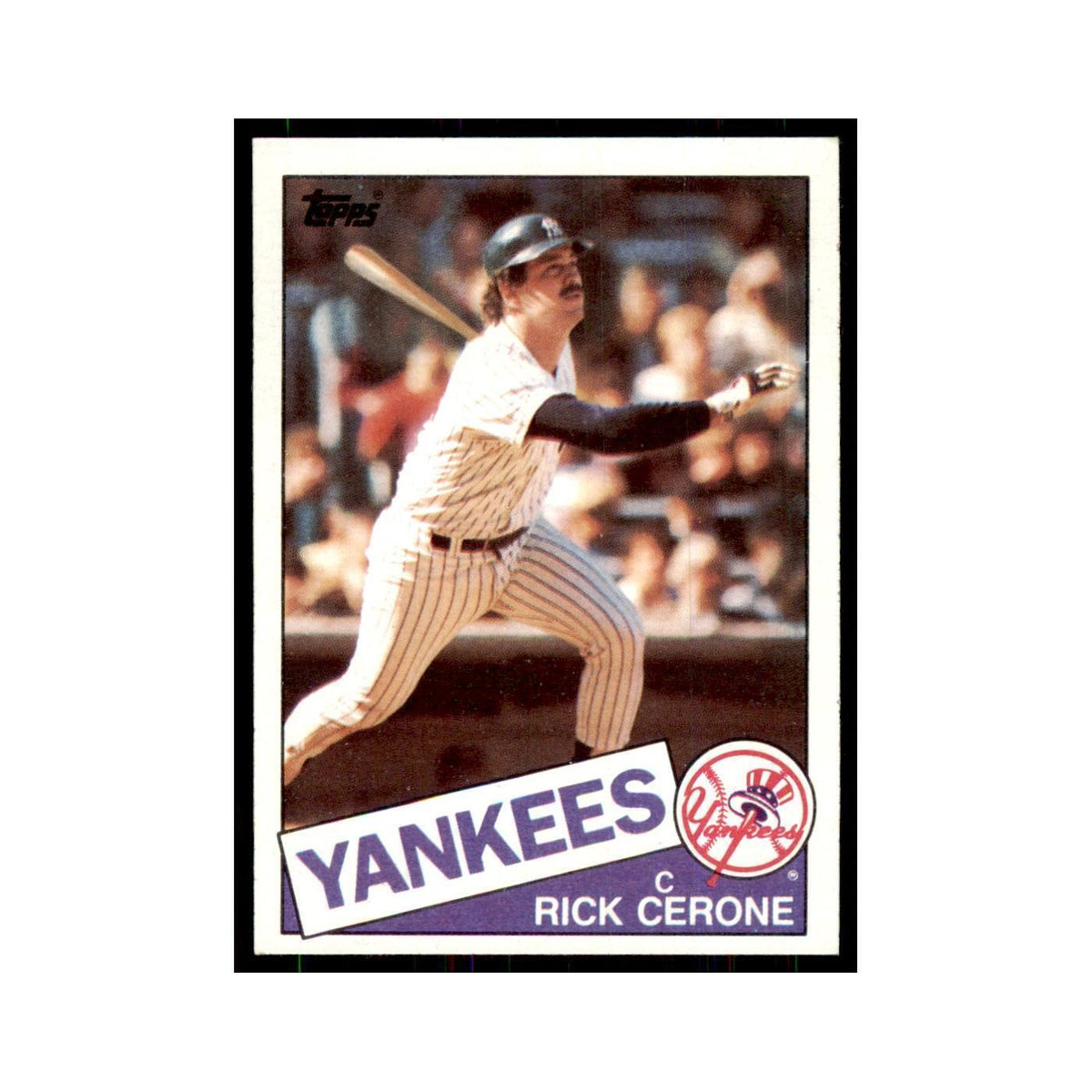 1985 Topps Rick Cerone Yankees #429