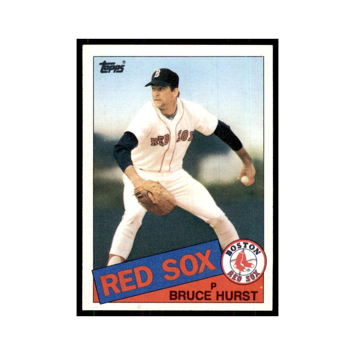 1985 Topps Bruce Hurst Red Sox #451