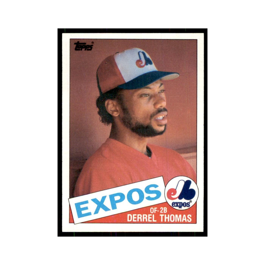 1985 Topps Derrel Thomas Montreal Expos #448