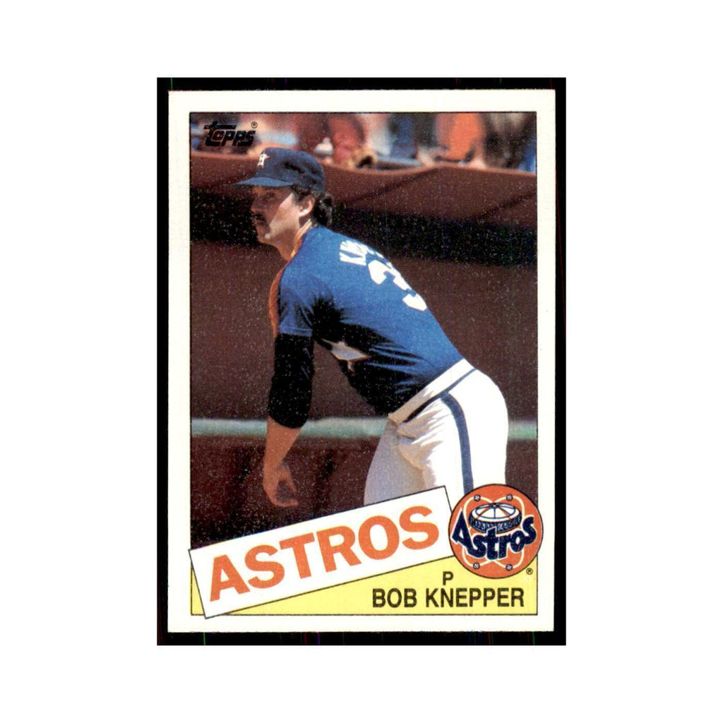 1985 Topps Bob Knepper Astros #455