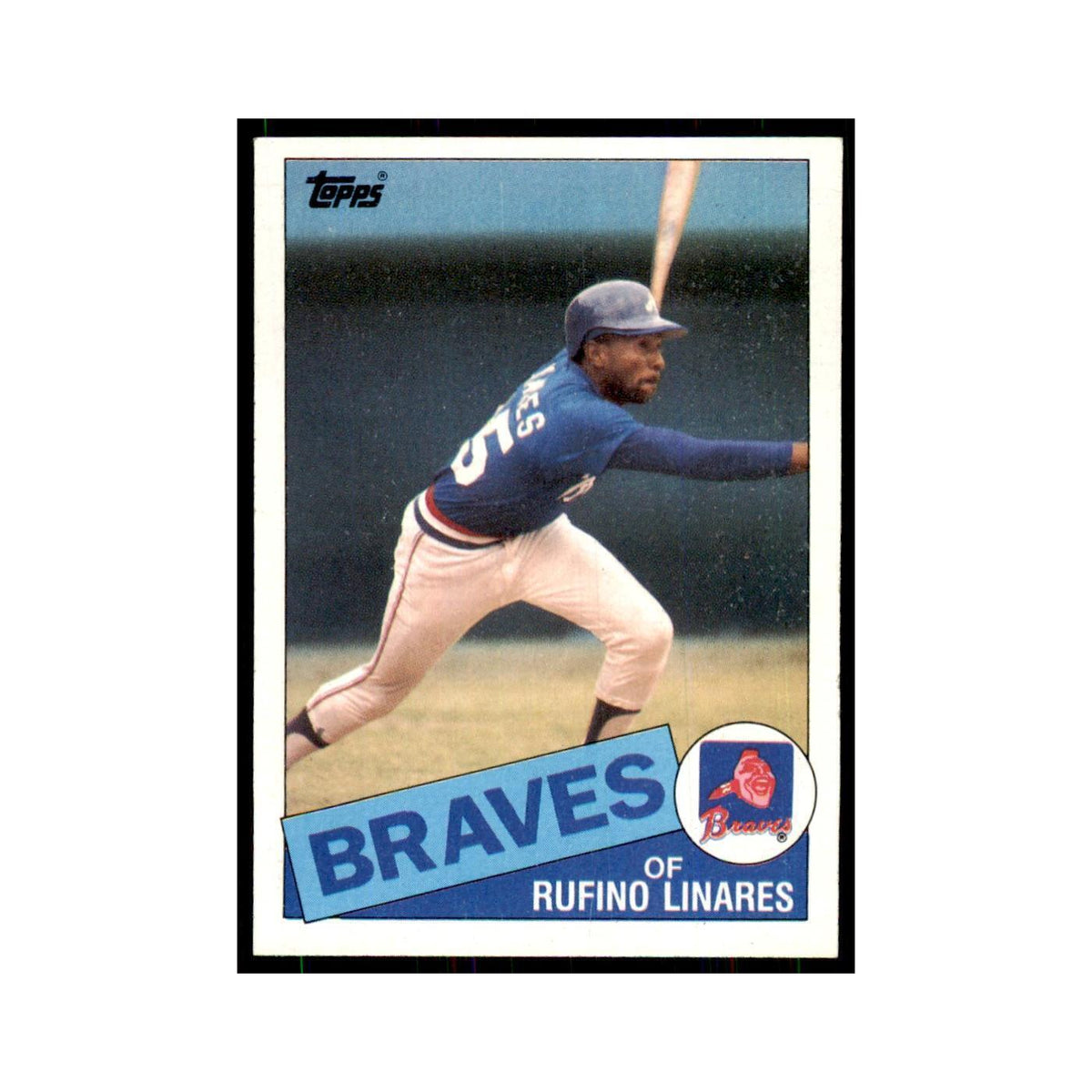 1985 Topps Rufino Linares Braves #167