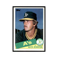 1985 Topps Keith Atherton Athletics #166