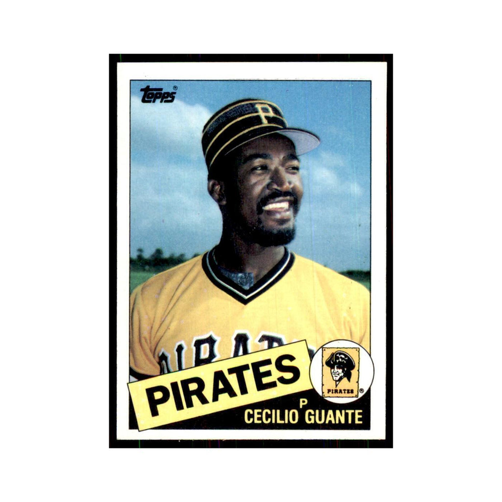 1985 Topps Cecilio Guante Pirates #457