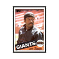 1985 Topps Jeff Leonard Giants #619
