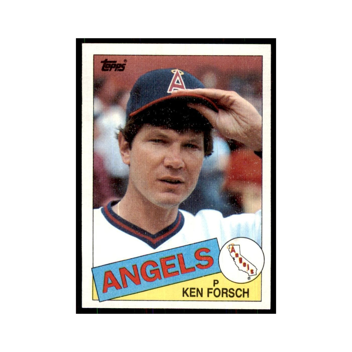 1985 Topps Ken Forsch Angels #442