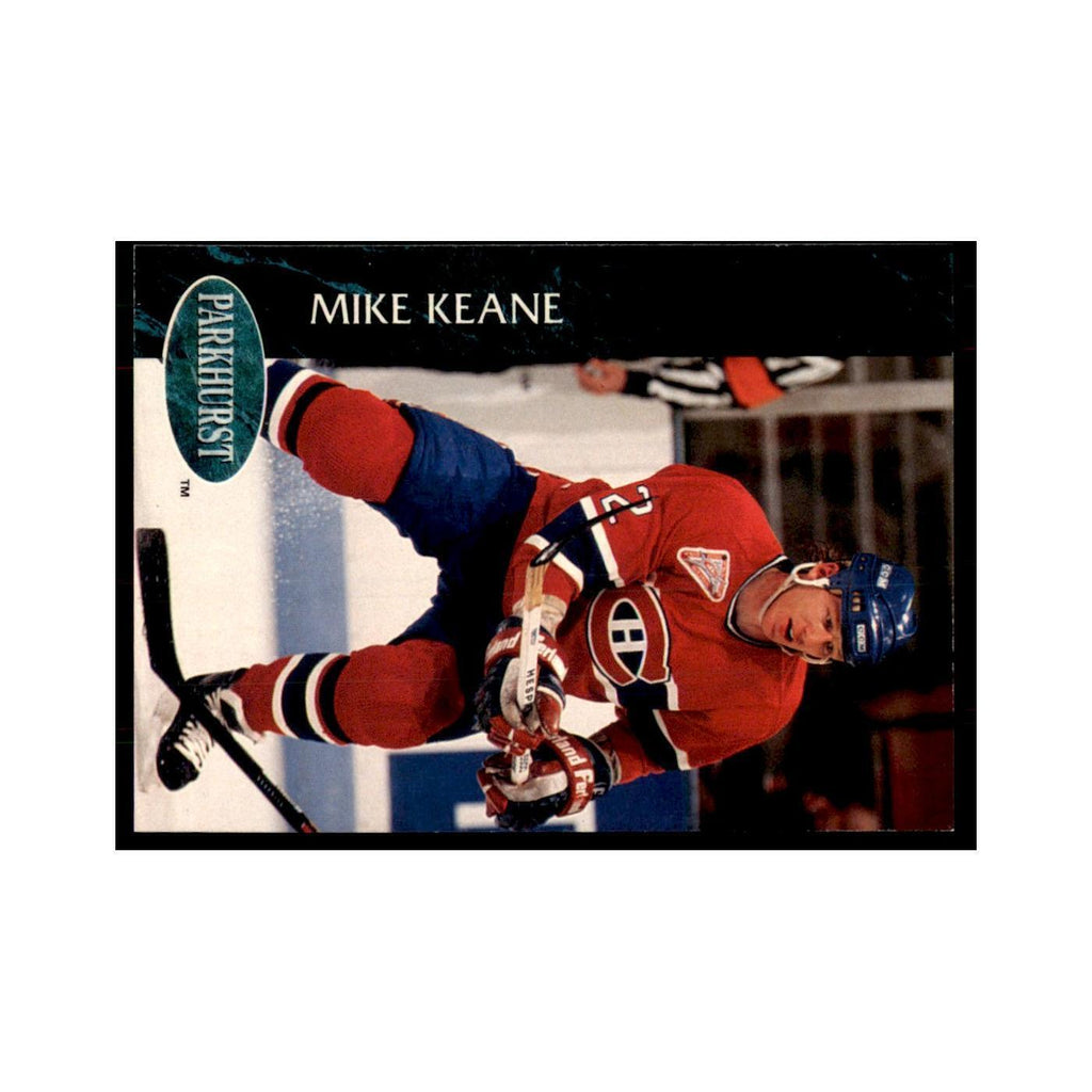 1992 Parkhurst French Mike Keane Hockey Cards #318