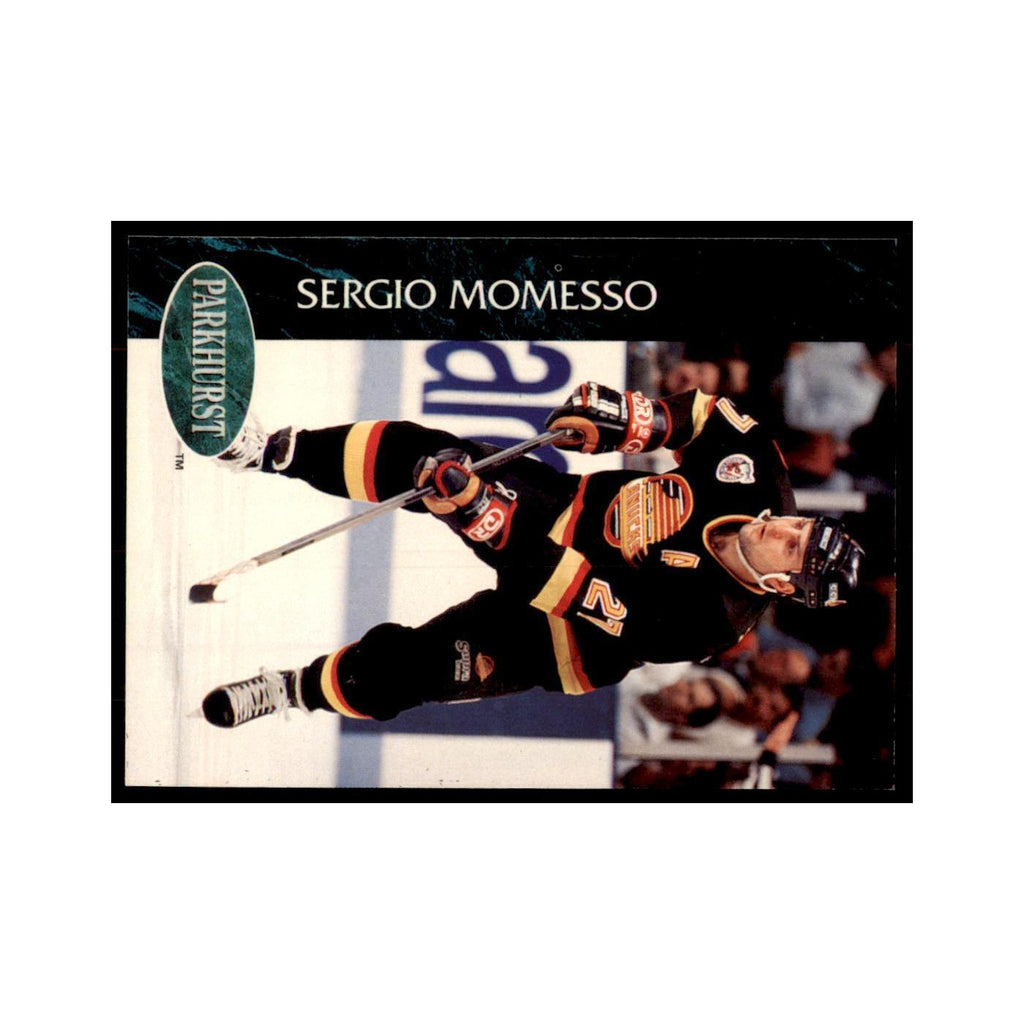 1992 Parkhurst French Sergio Momesso Hockey Cards #421