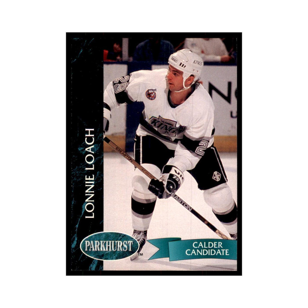 1992 Parkhurst French Lonnie Loach Hockey Cards #305