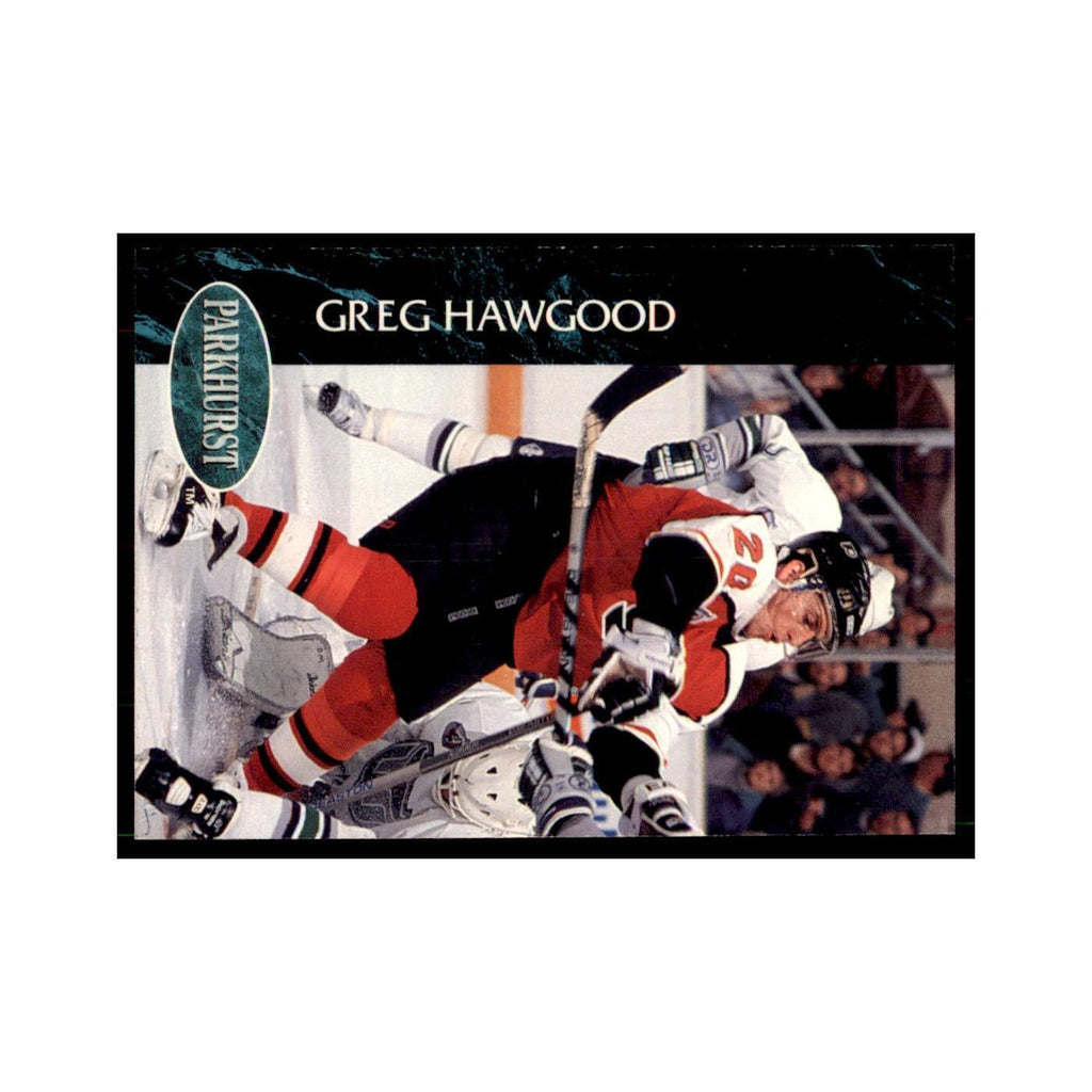 1992 Parkhurst French Greg Hawgood Hockey Cards #361
