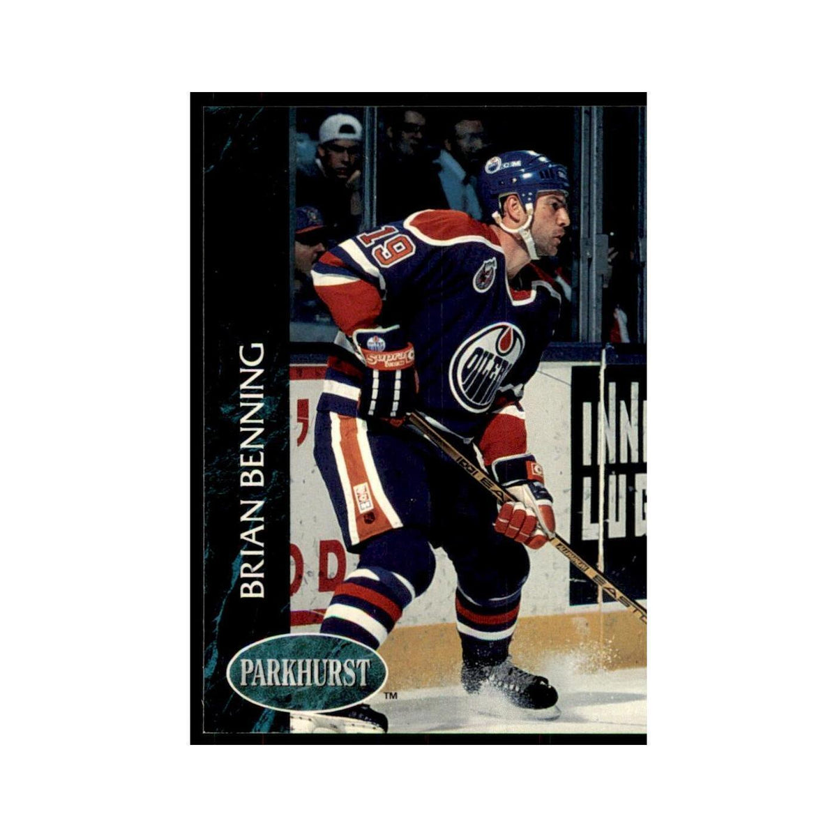 1992 Parkhurst French Brian Benning Hockey Cards #284