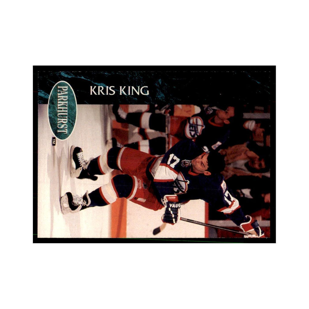 1992 Parkhurst French Kris King Hockey Cards #442