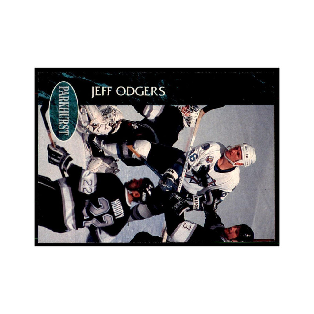 1992 Parkhurst French Jeff Odgers Hockey Cards #398