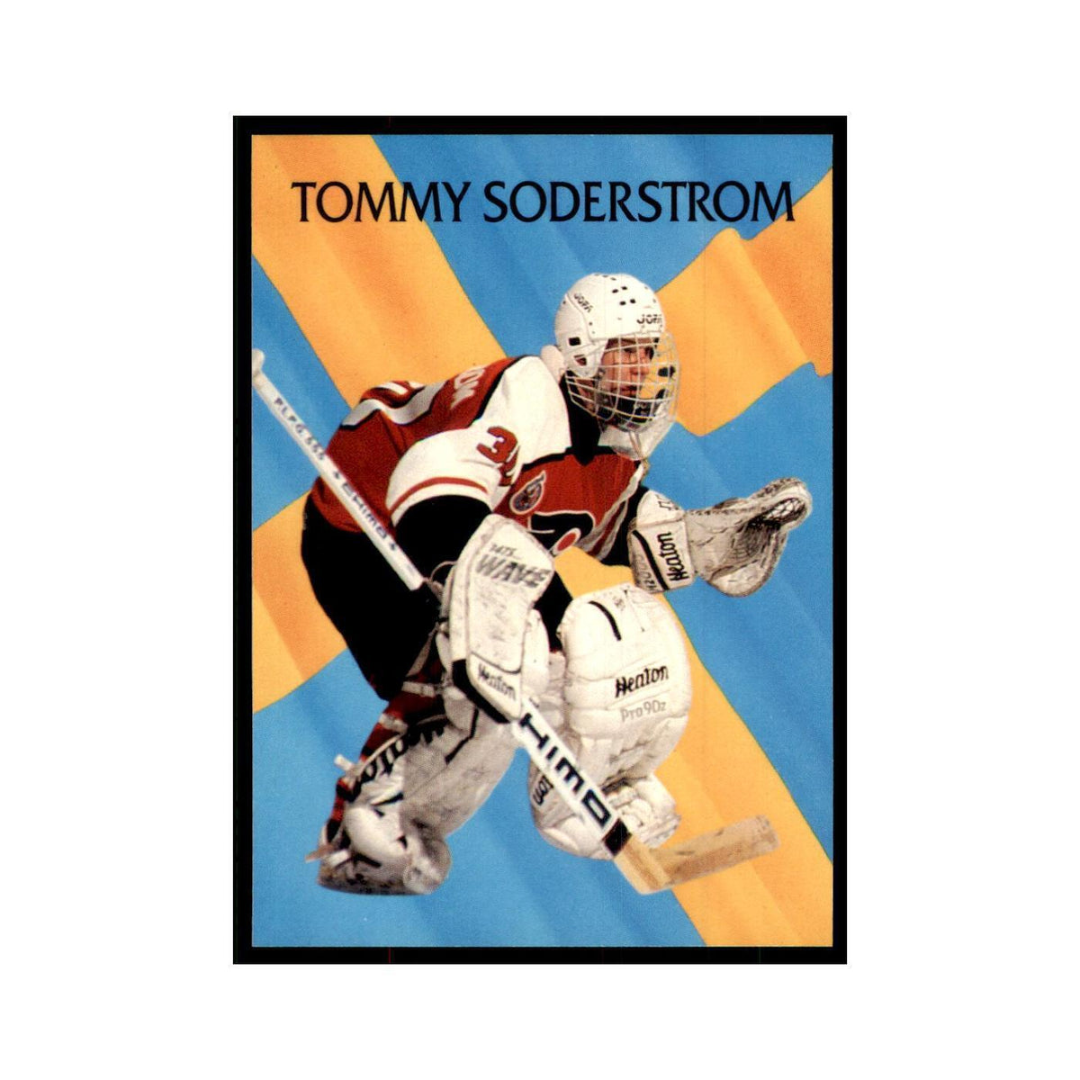 1992 Parkhurst French Tommy Soderstrom Hockey Cards #448