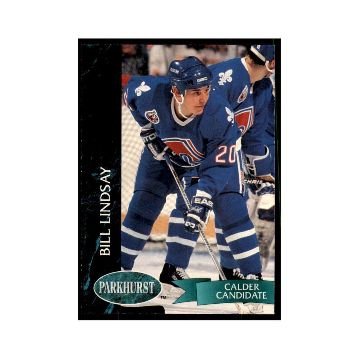1992 Parkhurst French Bill Lindsay Hockey Cards #376