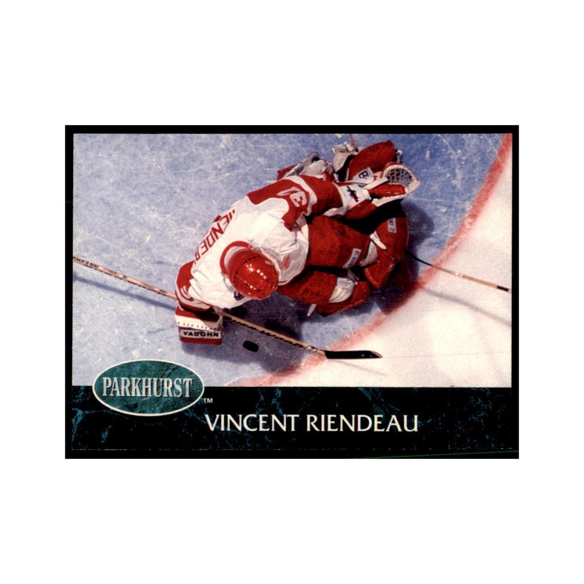 1992 Parkhurst French Vincent Riendeau Hockey Cards #278