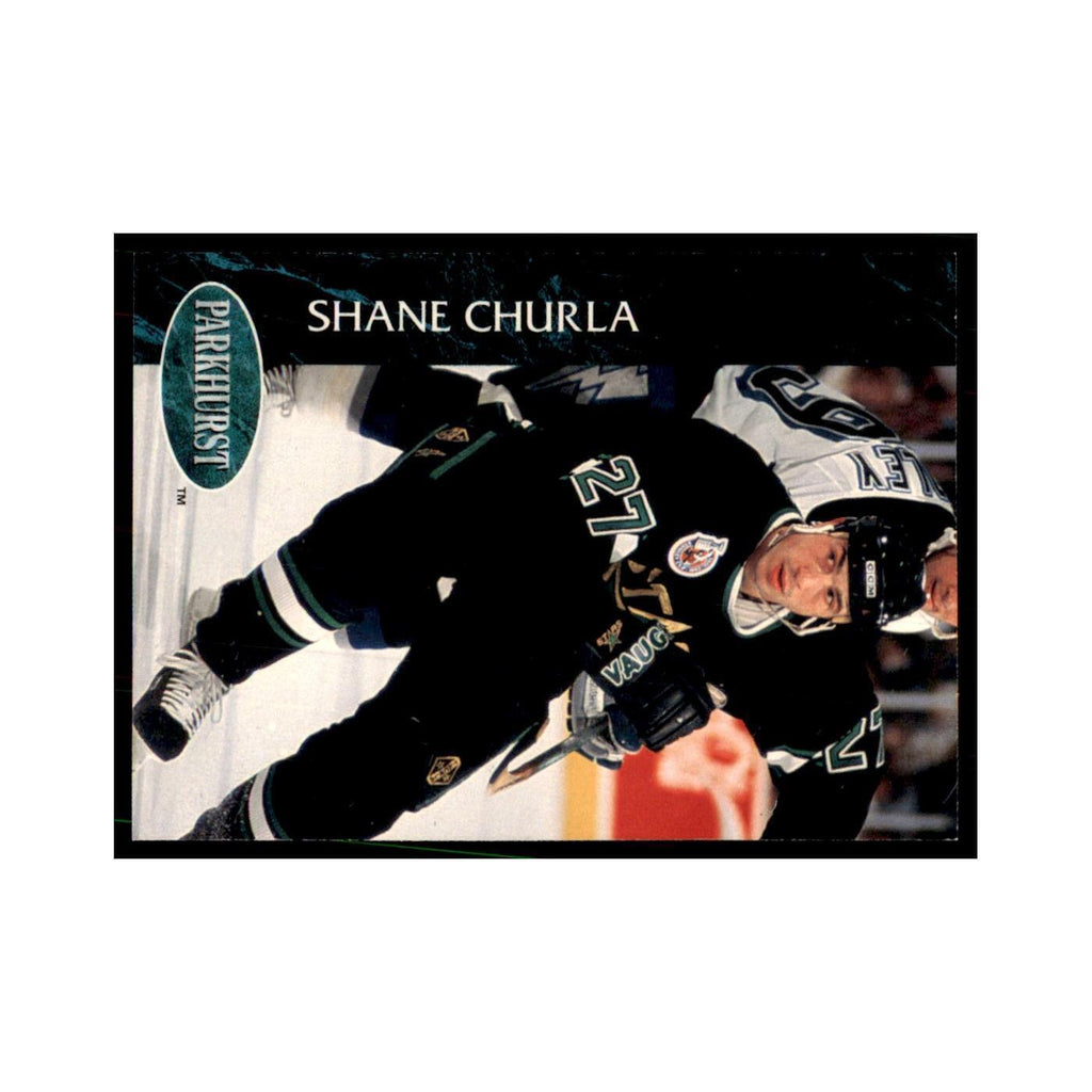 1992 Parkhurst French Shane Churla Hockey Cards #316