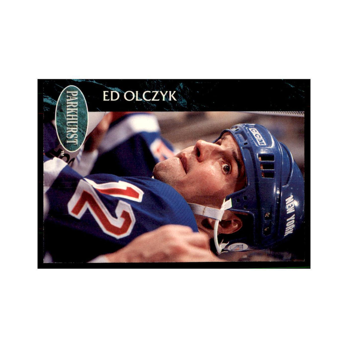 1992 Parkhurst French Ed Olczyk Hockey Cards #350