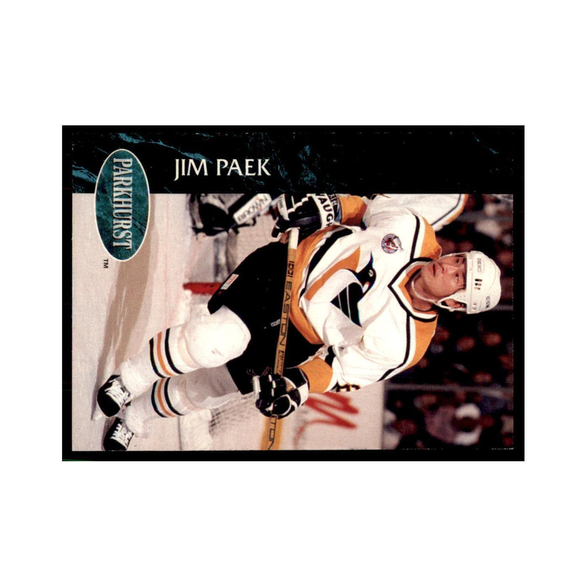 1992 Parkhurst French Jim Paek Hockey Cards #375