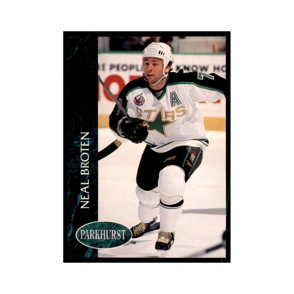 1992 Parkhurst French Neal Broten Hockey Cards #313