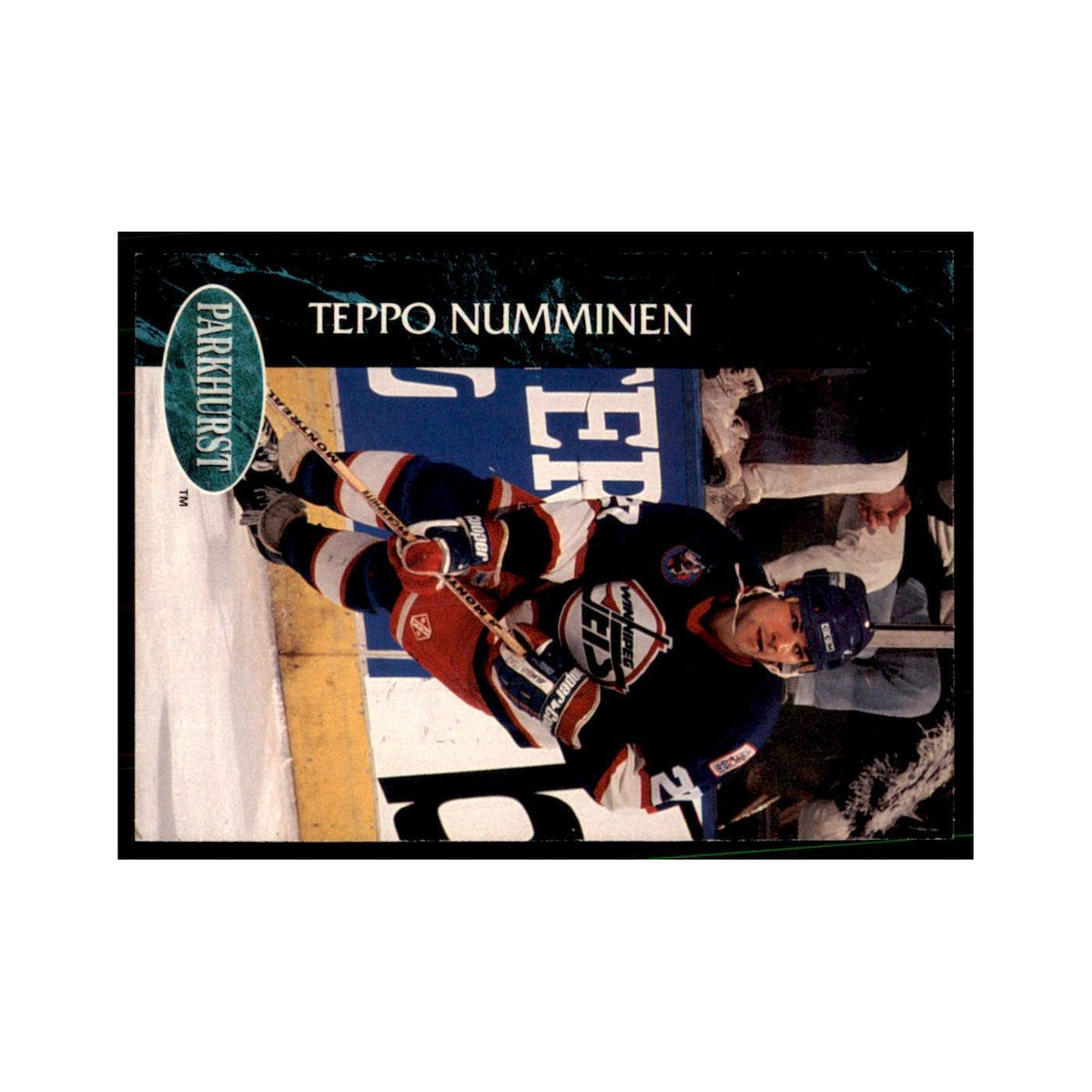 1992 Parkhurst French Teppo Numminen Hockey Cards #438