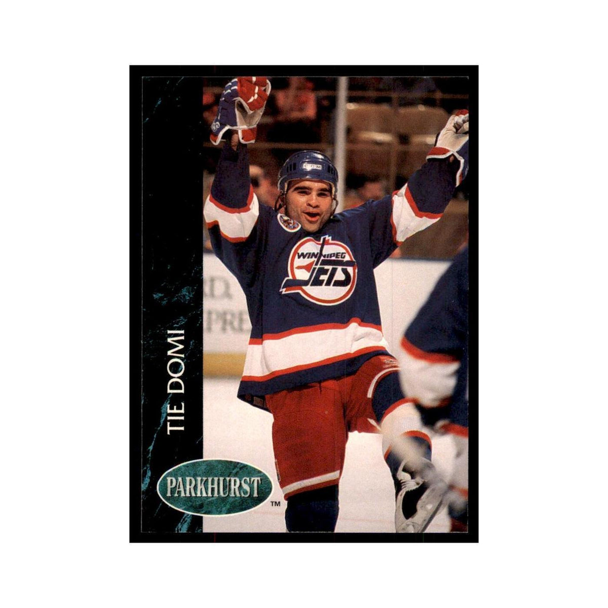 1992 Parkhurst French Tie Domi Hockey Cards #434