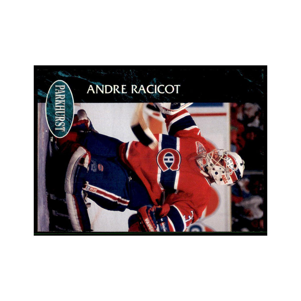 1992 Parkhurst French Andre Racicot Hockey Cards #321