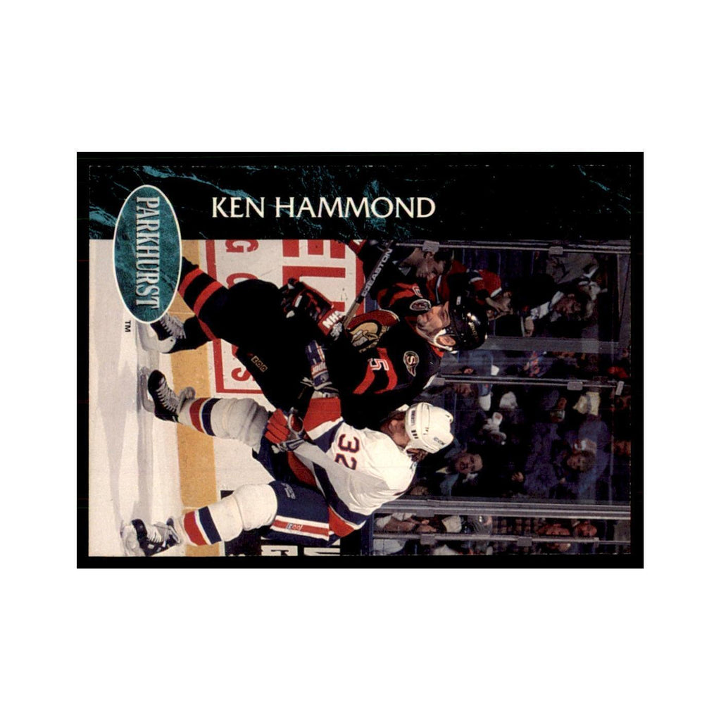 1992 Parkhurst French Ken Hammond Hockey Cards #358