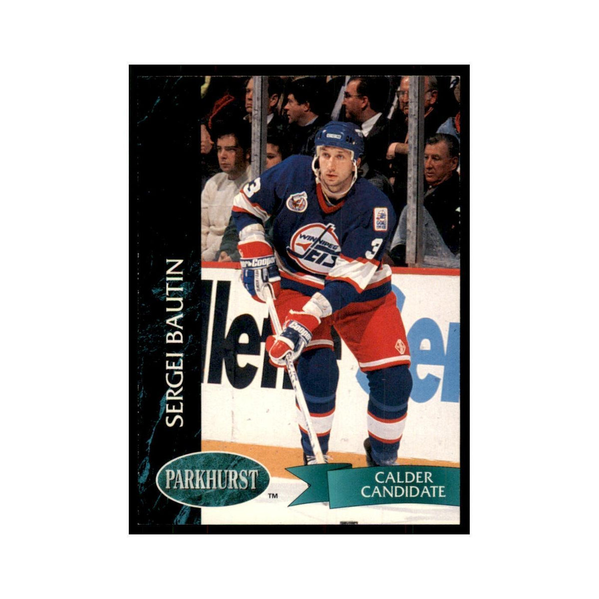 1992 Parkhurst French Sergei Bautin Hockey Cards #435