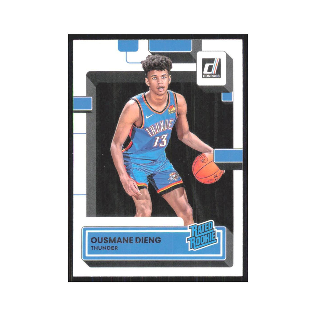 Ousmane Dieng Rookie 2022 Panini Donruss #211 Oklahoma City Thunder NM