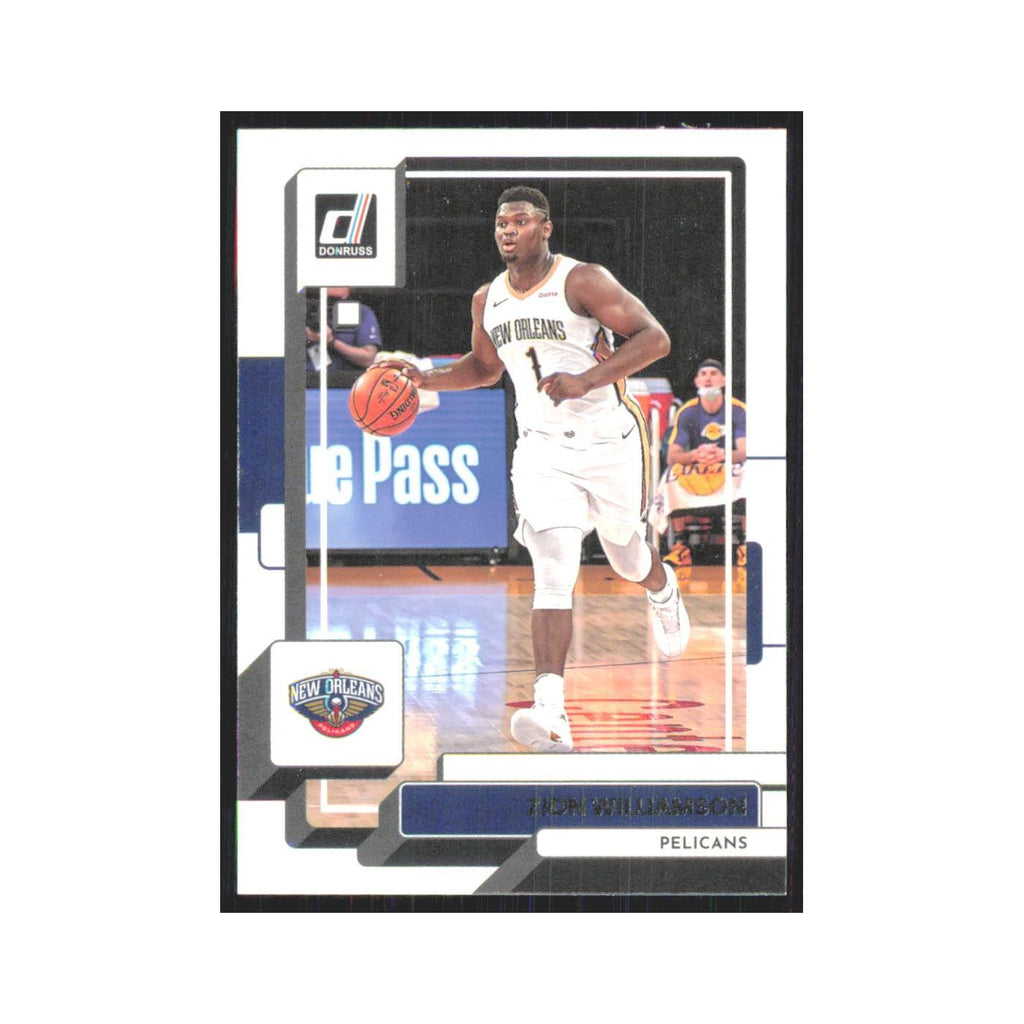 Zion Williamson 2022 Panini Donruss #164 New Orleans Pelicans Basketball Card NM